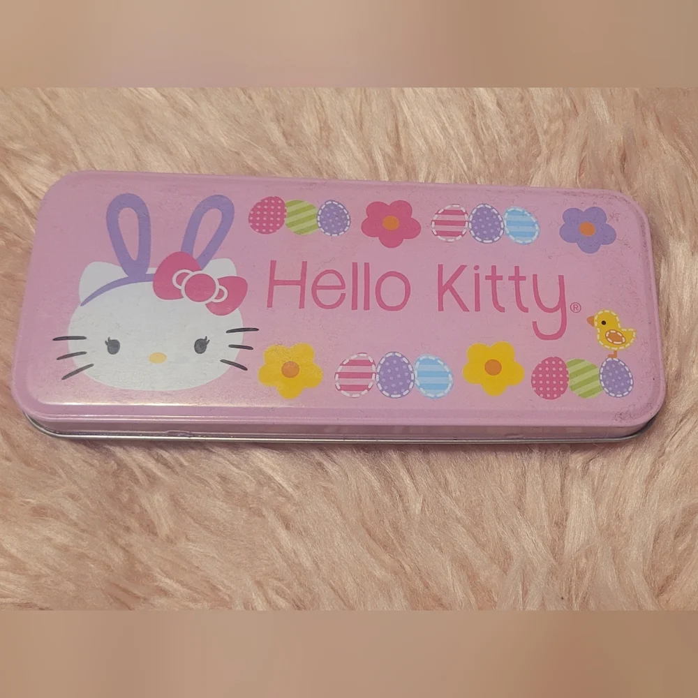 Sanrio Hello Kitty tin case